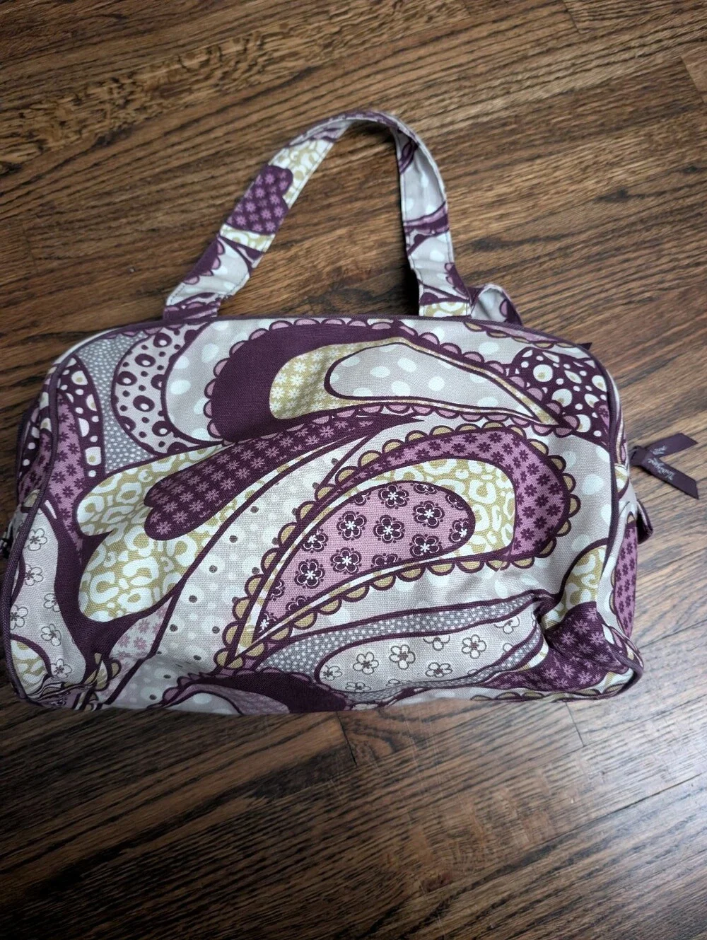 Thirty One: Purple Paisley Makeup Bag